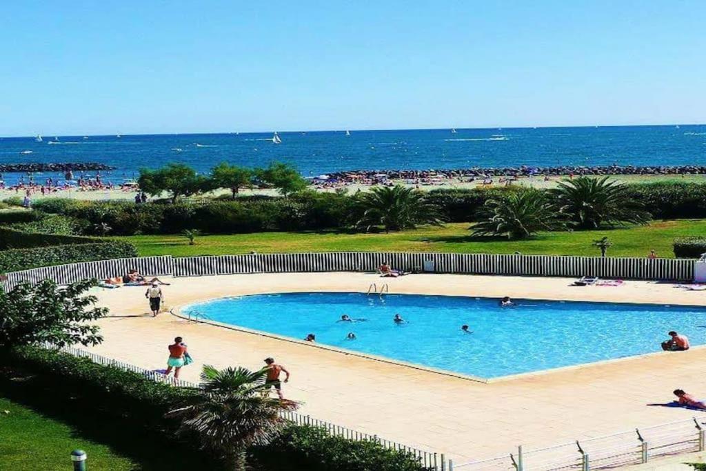 Les Rivages De Rochelongues, T3, Piscine, Clim, Parking Apartment Агде Екстериор снимка
